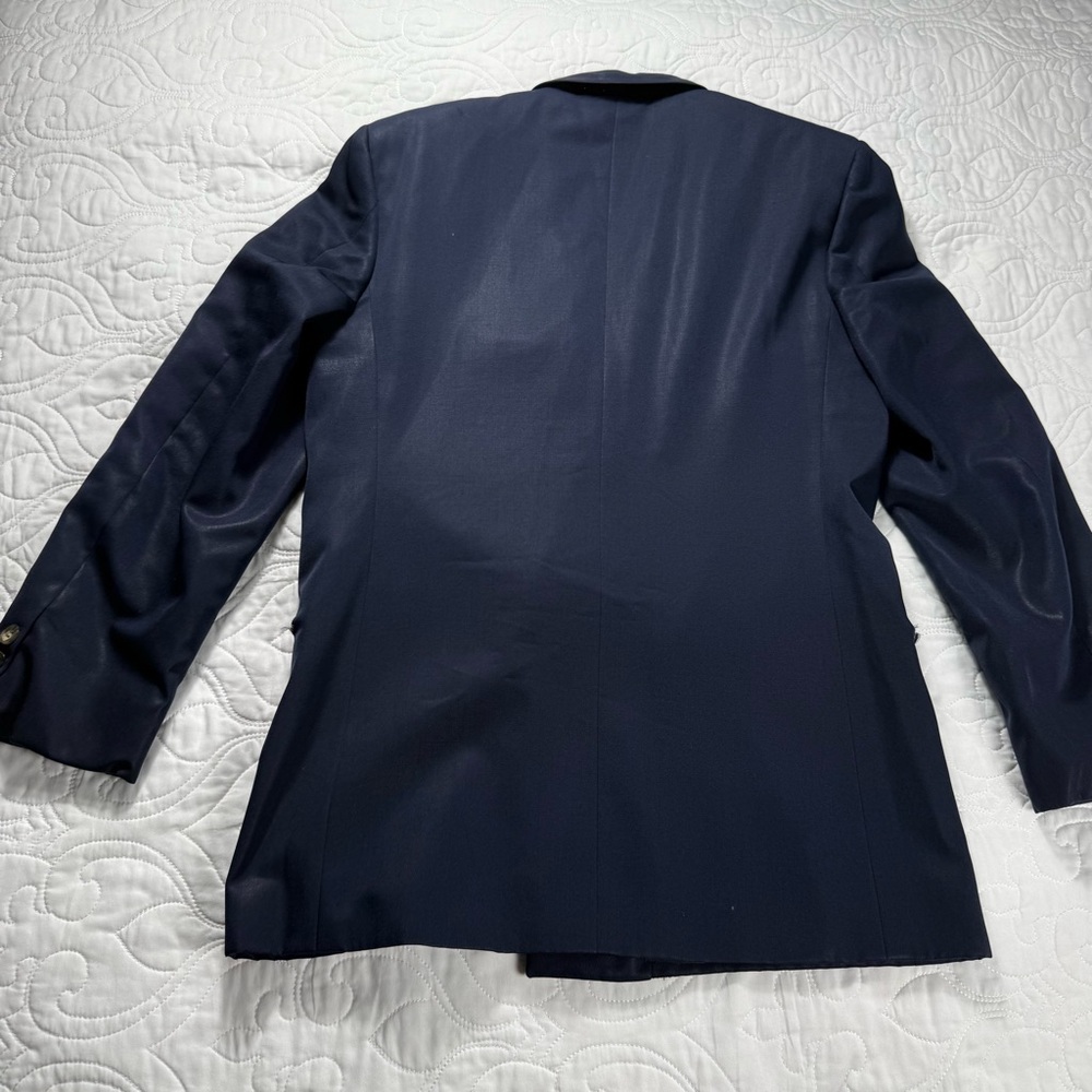 Alberto Borelli Wool Transformable Double Breaste… - image 4